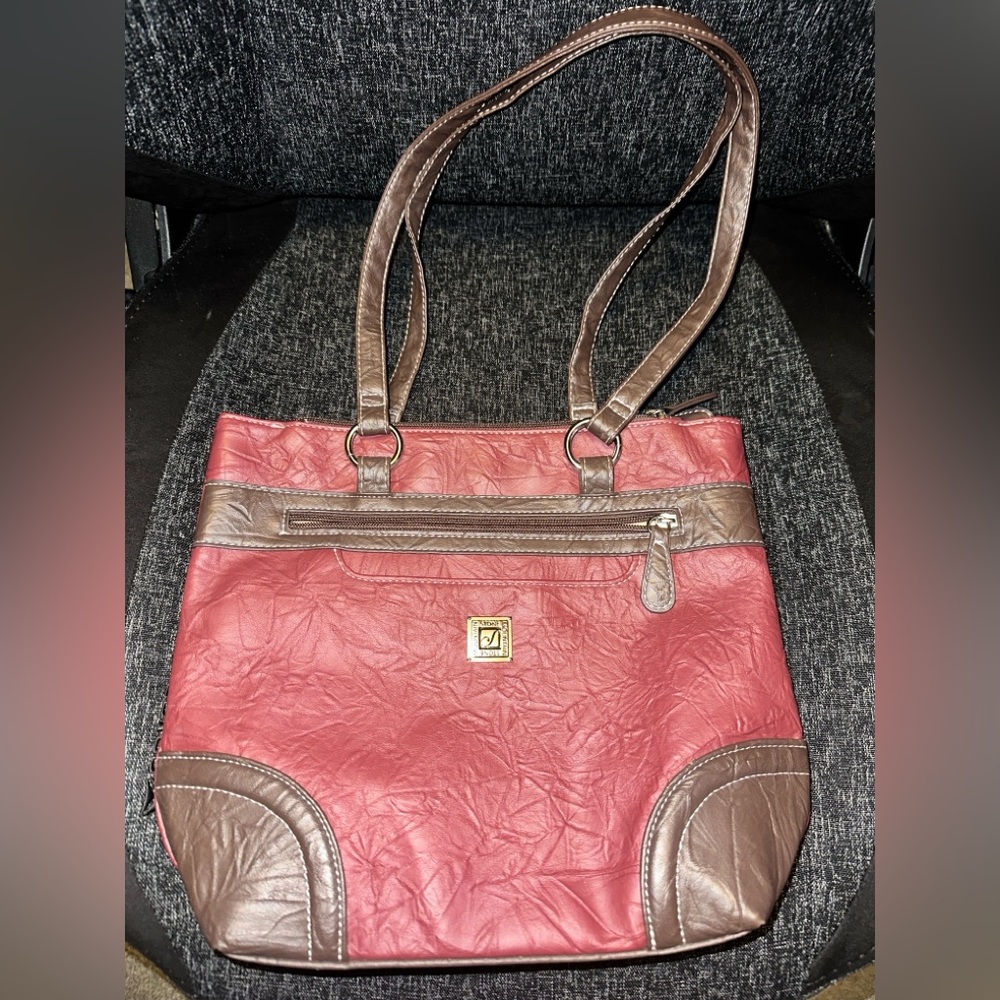Stone Mountain Washed Leather Handbag